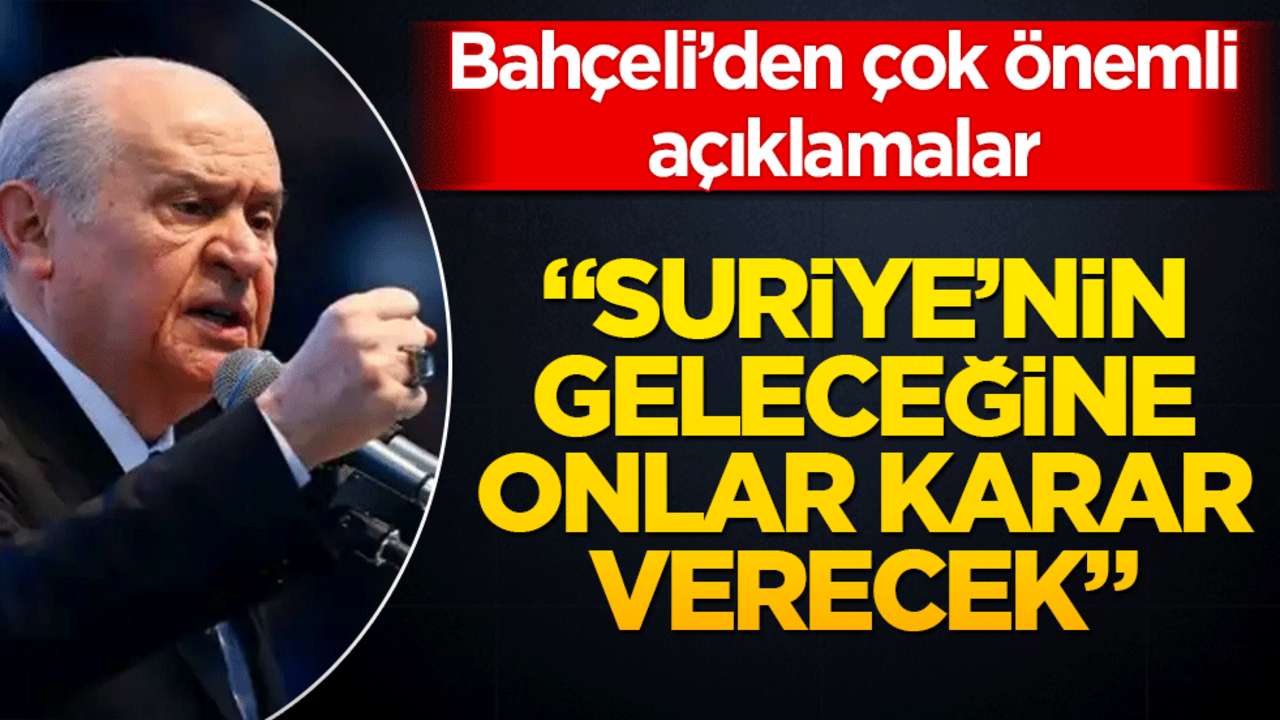 MHP lideri Devlet Bahçeli: Türk milleti tarihi mirasıyla birleşti