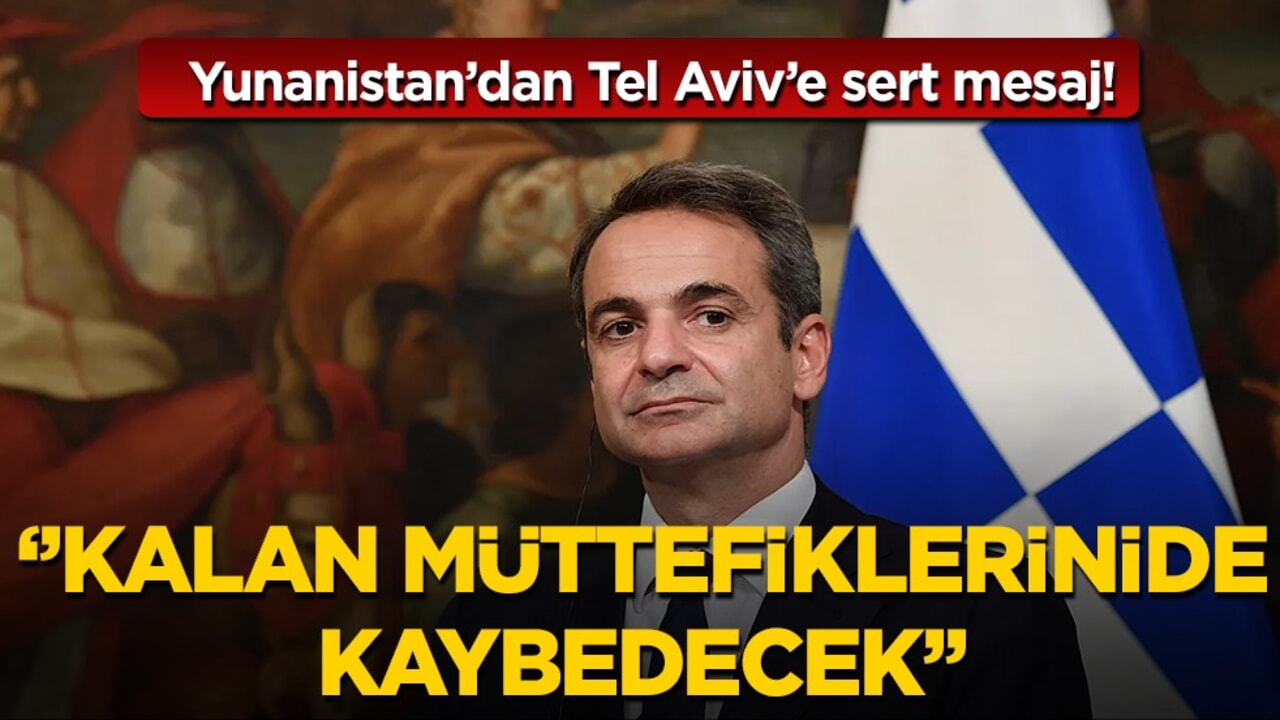 Miçotakis’ten İsrail’e uyarı: "İki devletli çözüme sırt dönerseniz müttefikleri kaybedersiniz"