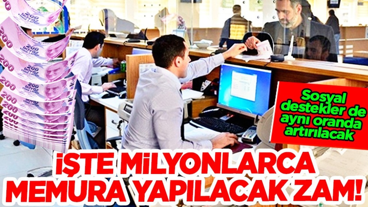 Milyonlara memur zammı: Emeklilere müjde geliyor! Emekli maaşı ne kadar olacak?