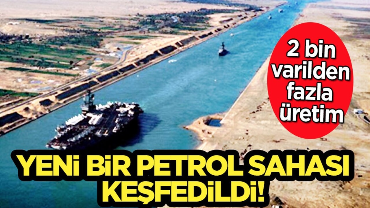 Mısır, Süveyş Körfezi'nde yeni bir petrol sahası keşfettiğini duyurdu: Petrol fışkırabilir