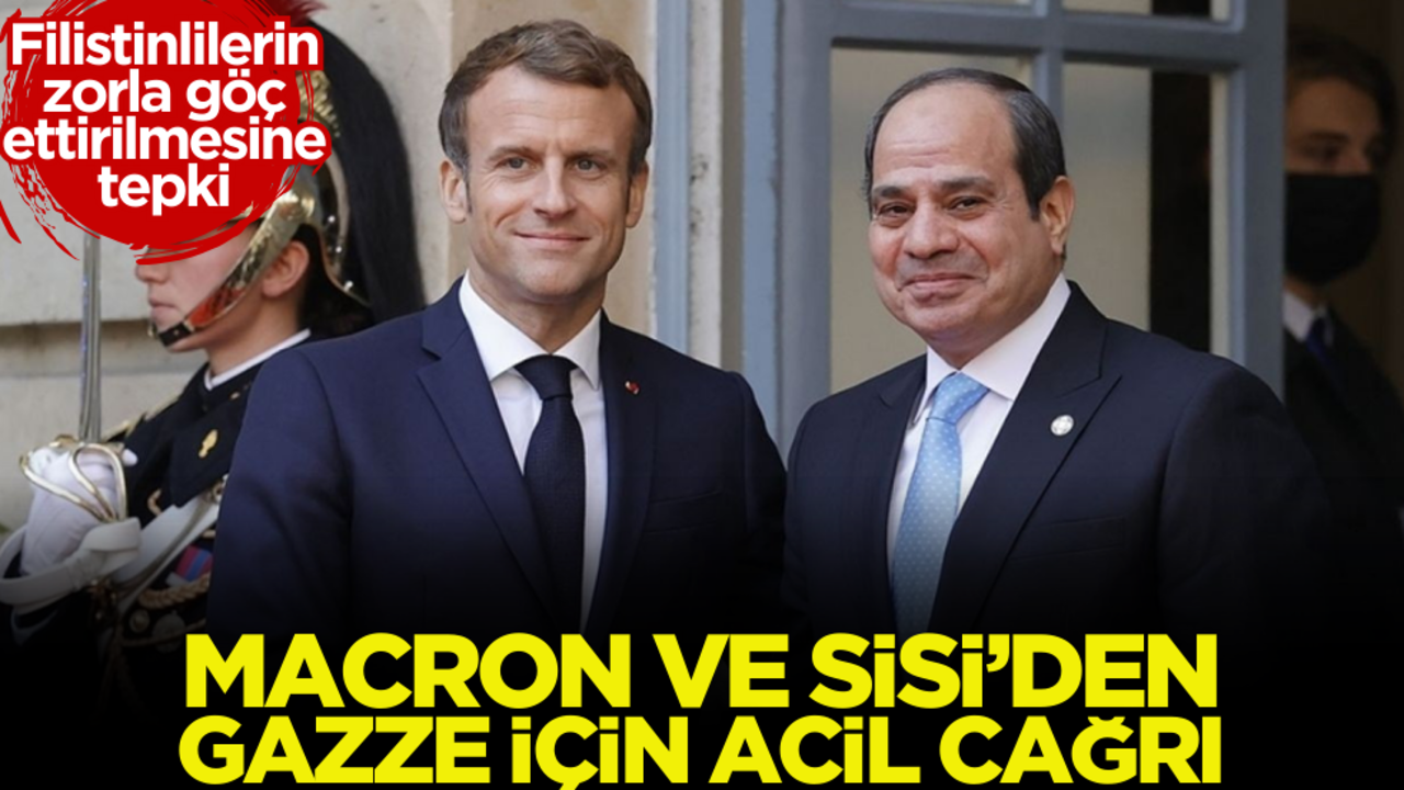 Mısır ve Fransa’dan Gazze açıklaması