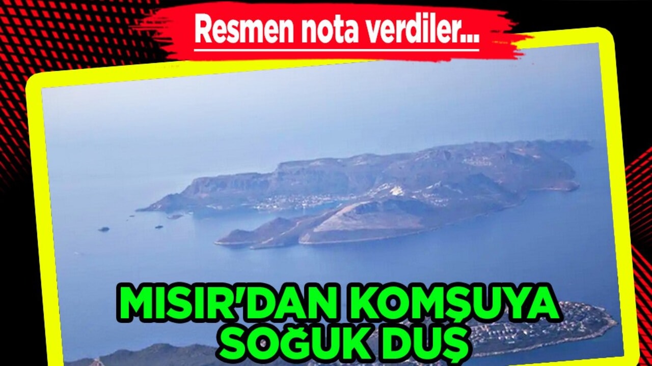 Mısır'dan Yunanistan'a nota, soğuk duş... Resmen itiraz etti! 2025 yılı sözlü notası
