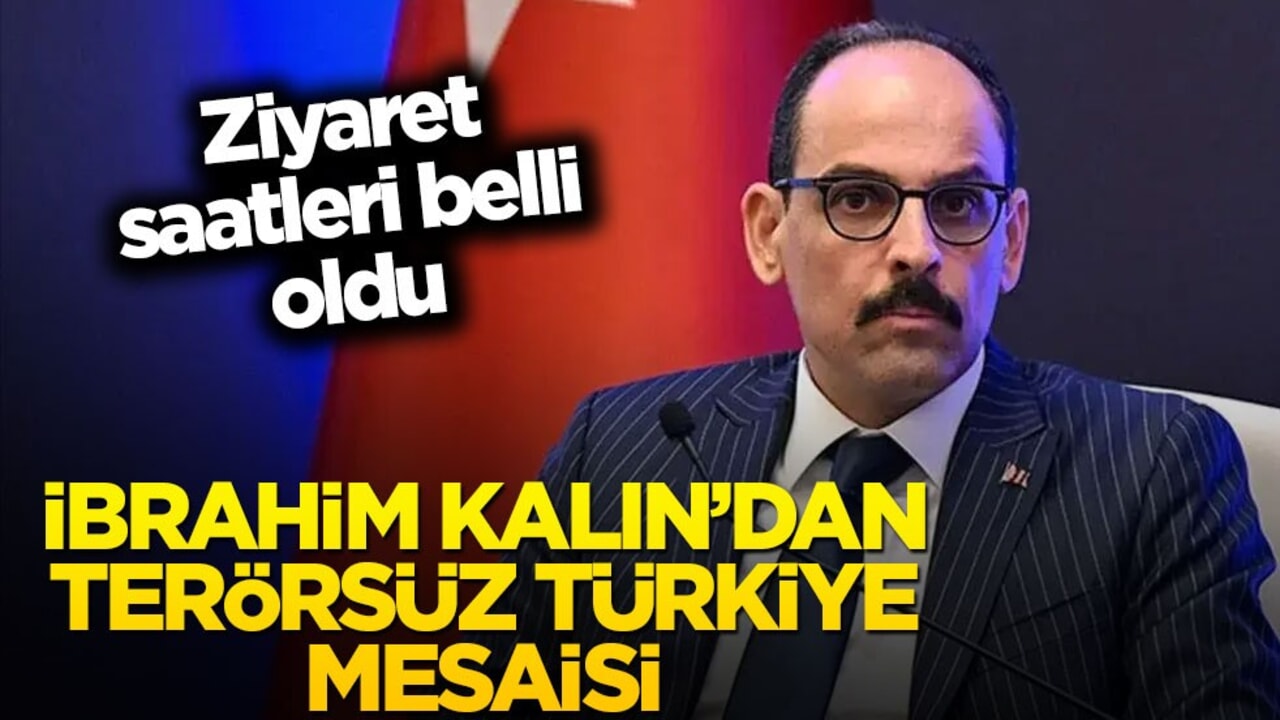 MİT Başkanı İbrahim Kalın DEM’i ziyaret edecek