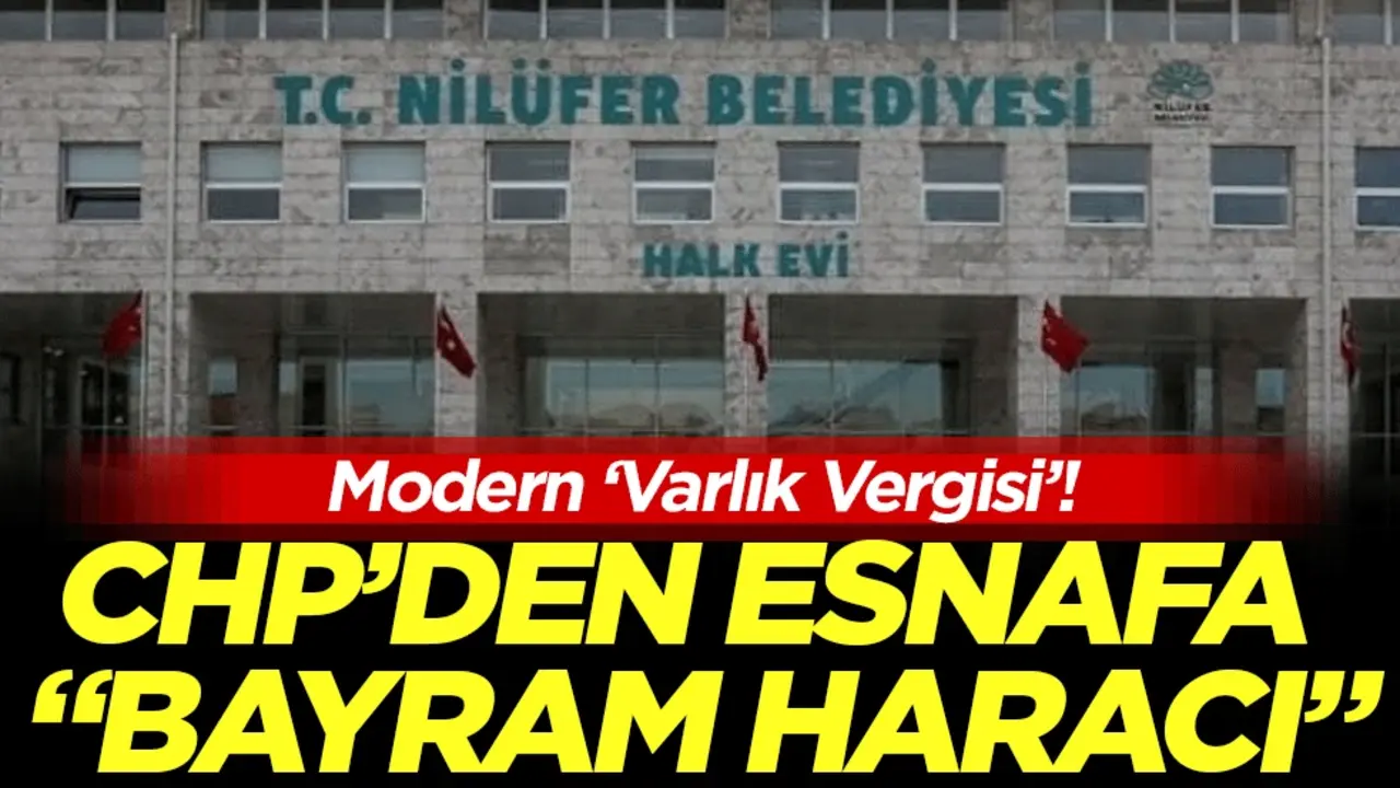 Modern ‘Varlık Vergisi’!: CHP'den esnafa "Bayram haracı"
