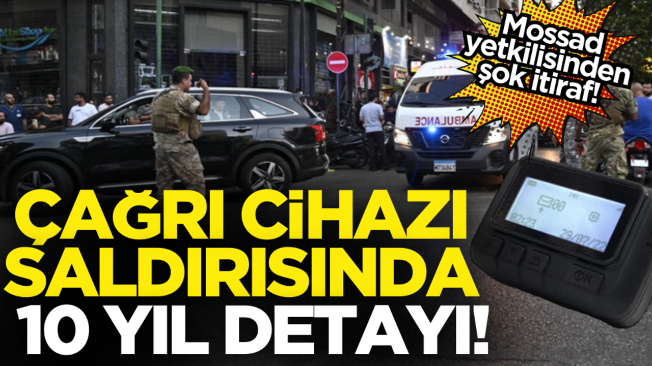Mossad yetkilisinden şok itiraf! İsrail’in Lübnan'daki çağrı cihazı saldırısında 10 yıl detayı