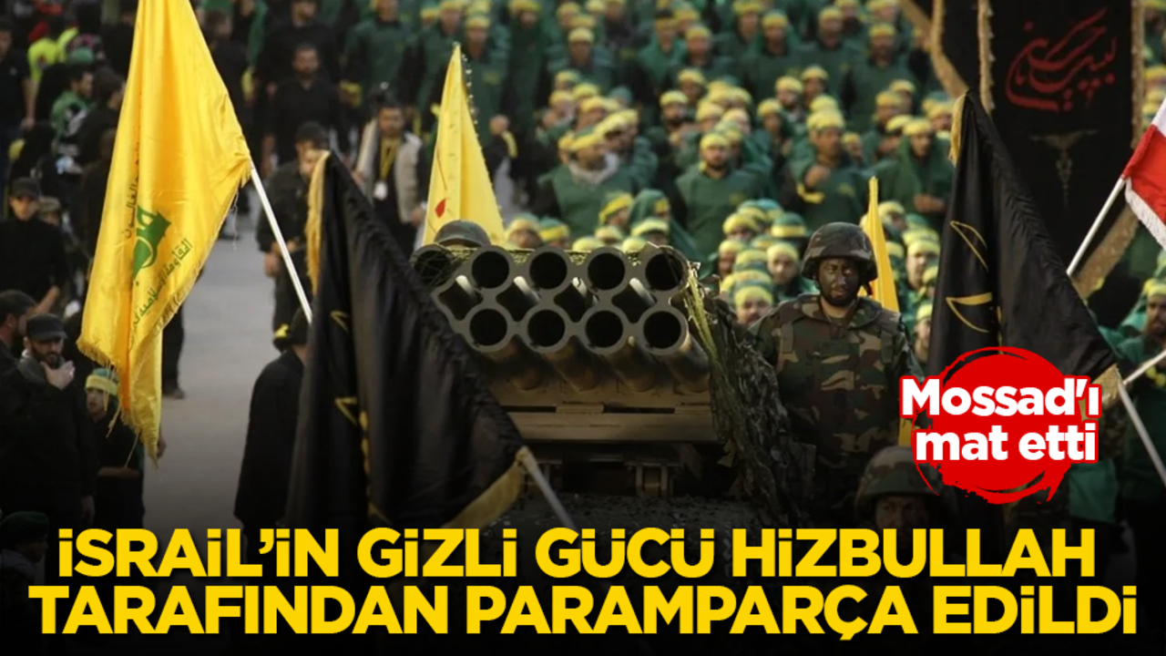 Mossad'ı mat etti! İsrail'in gizli gücü Hizbullah tarafından paramparça edildi