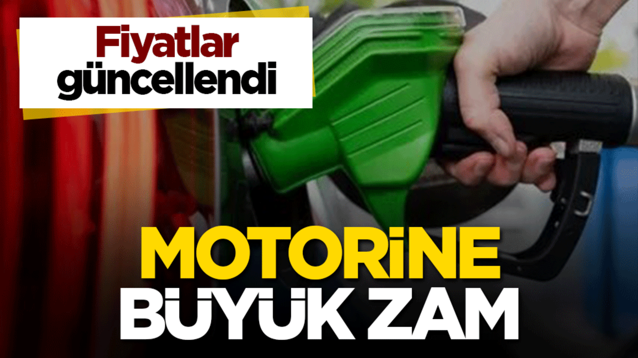 Motorine büyük zam! 24 Aralık 2024 fiyatları güncellendi!
