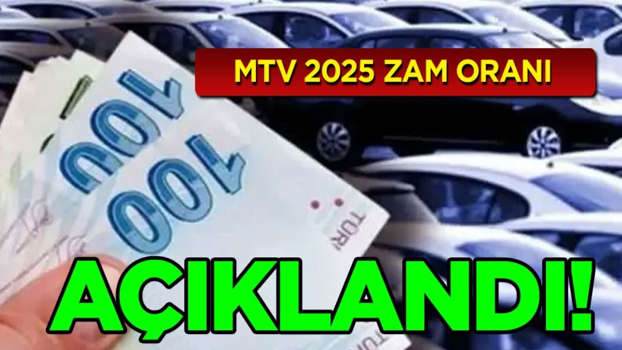 Motorlu Taşıtlar Vergisi'ne zam oranı yüzde 43,93 olarak karar verildi! 2025 zam oranı