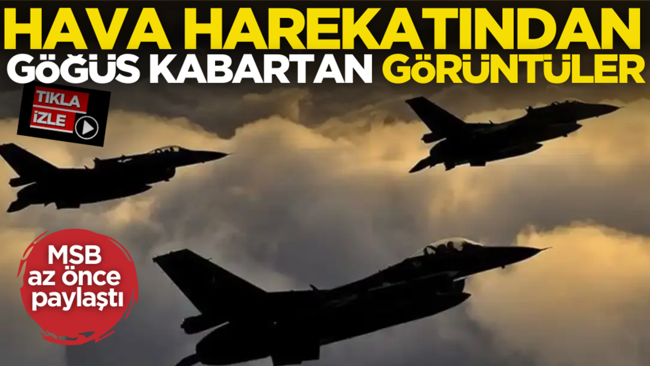 MSB az önce paylaştı! Hava harekatından göğüs kabartan görüntüler… PKK’lı teröristler böyle yok edildi