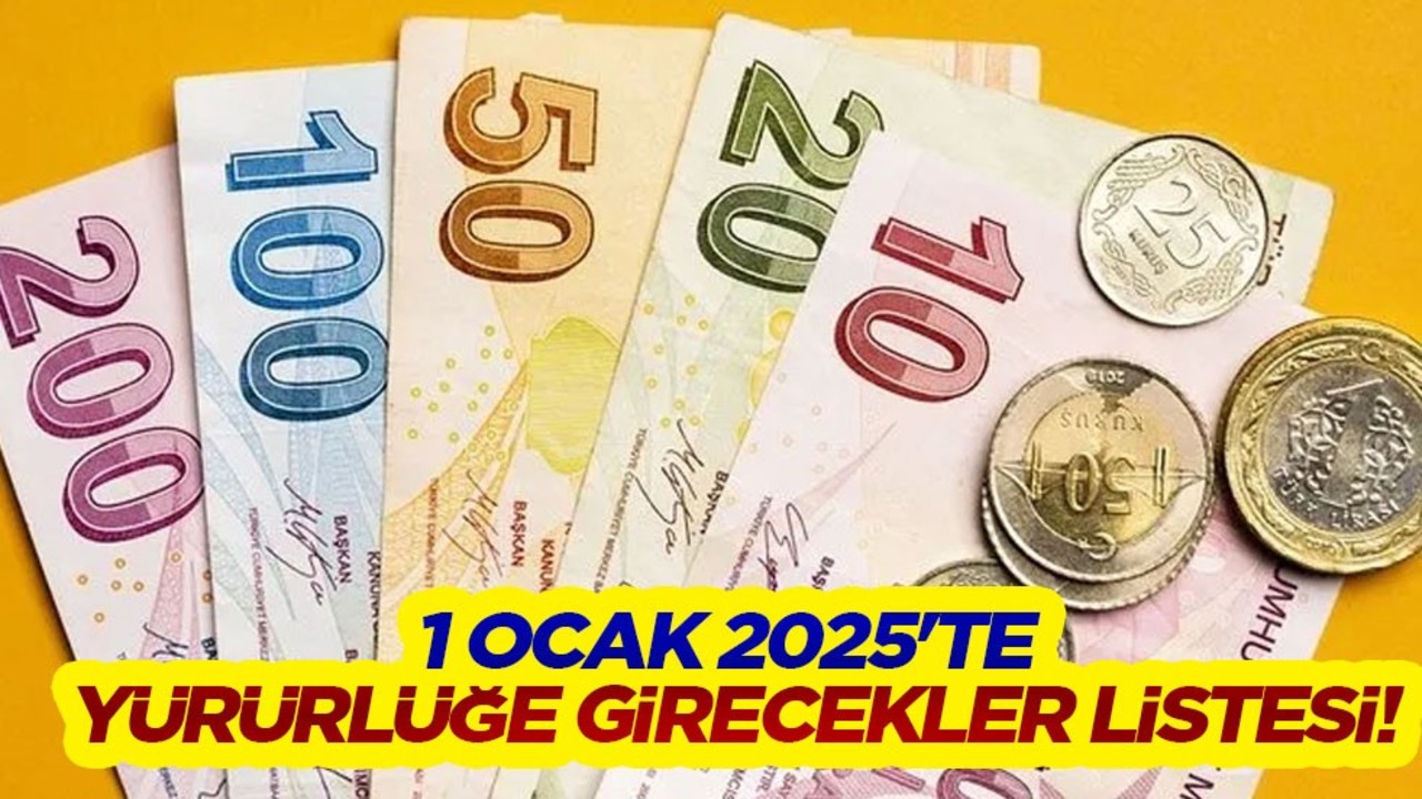  MTV, ehliyet-pasaport ücretleri, KDV oranları, asgari ücret, primler: Milyonlarca vatandaşı ilgilendiriyor