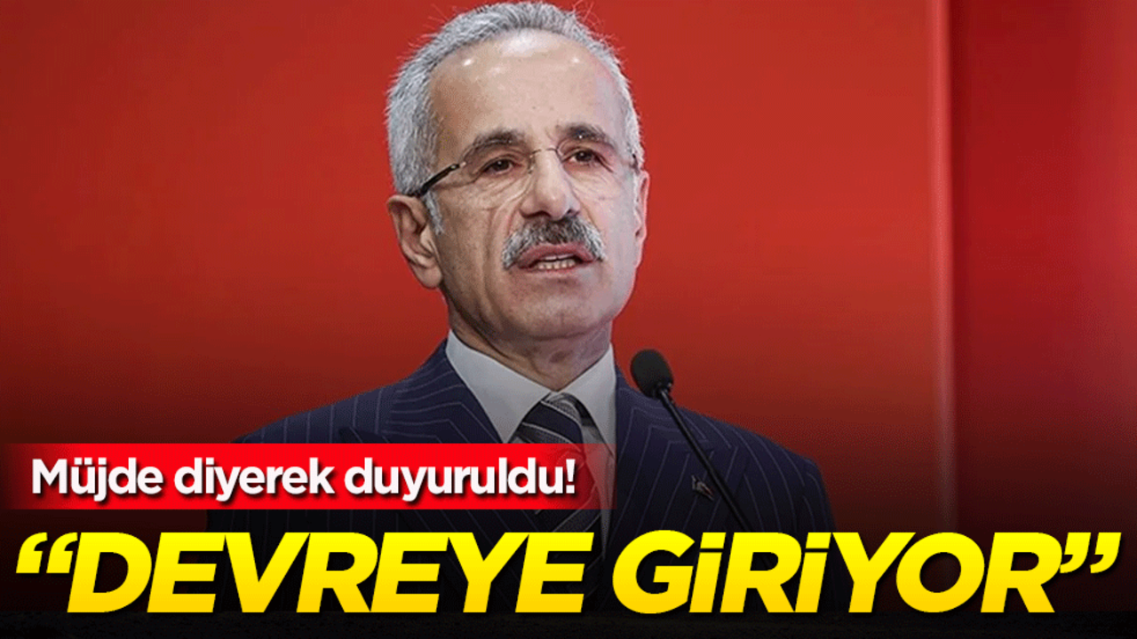 Müjde diyerek duyuruldu: Yıl sonunda devreye giriyor!