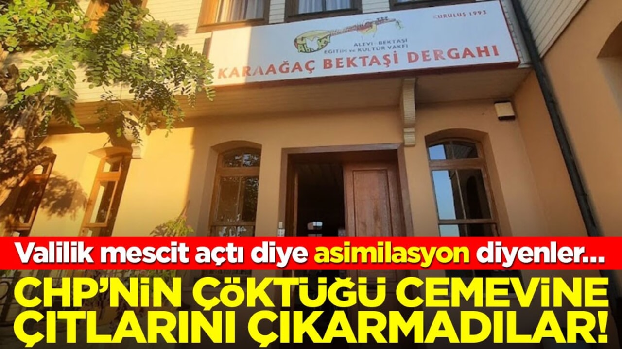 Munzur Gözeleri'ndeki mescit için asimilasyon diyenler CHP'nin çöktüğü cemevine ağızlarını açmadılar