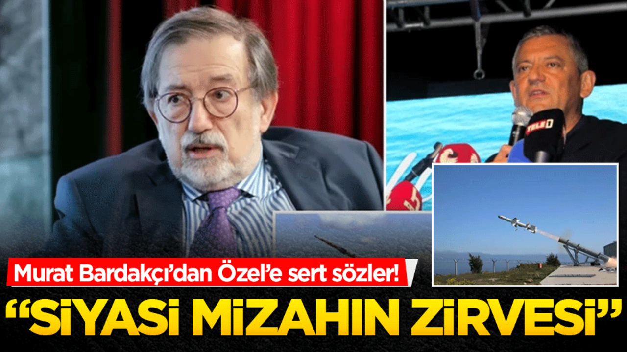 Murat Bardakçı’dan Özel’e sert sözler! "Siyasi mizahın zirvesi"