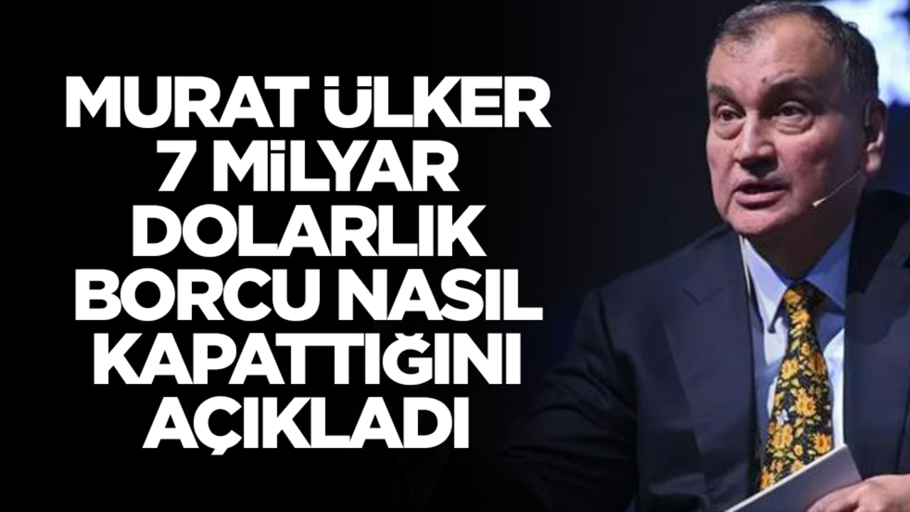 Murat Ülker 7 milyar dolarlık borcu nasıl kapattığını açıkladı: Baktım olacak gibi değil...