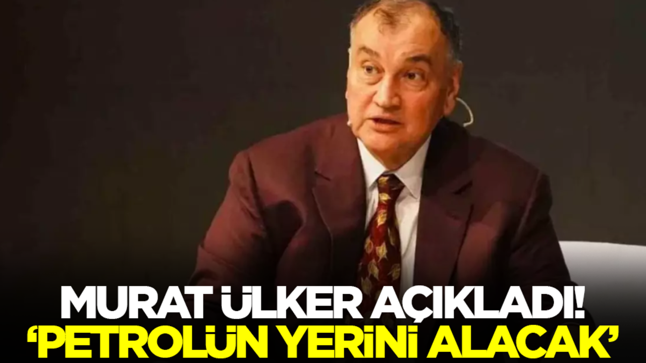 Murat Ülker açıkladı: Petrolün yerini alacak