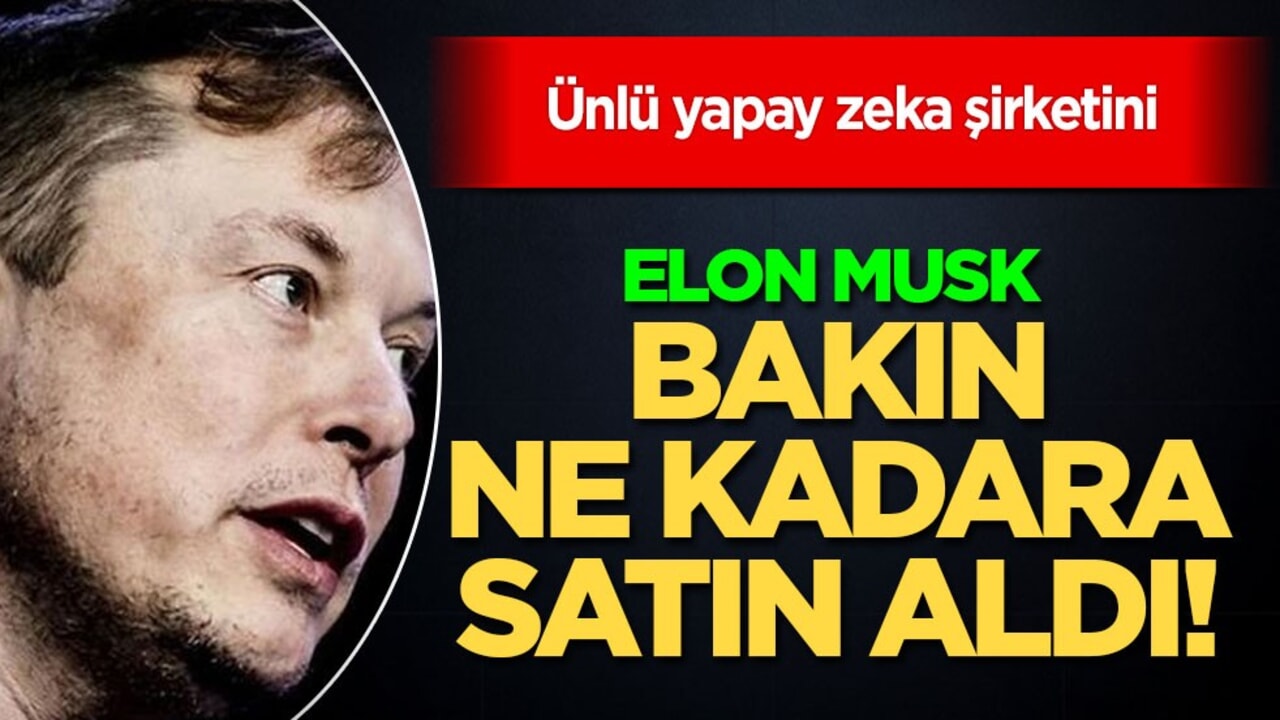 Musk yapay zeka şirketi xAI için harekete geçti X'i satın aldı! Ortalık karıştı! Sürpriz gelişme