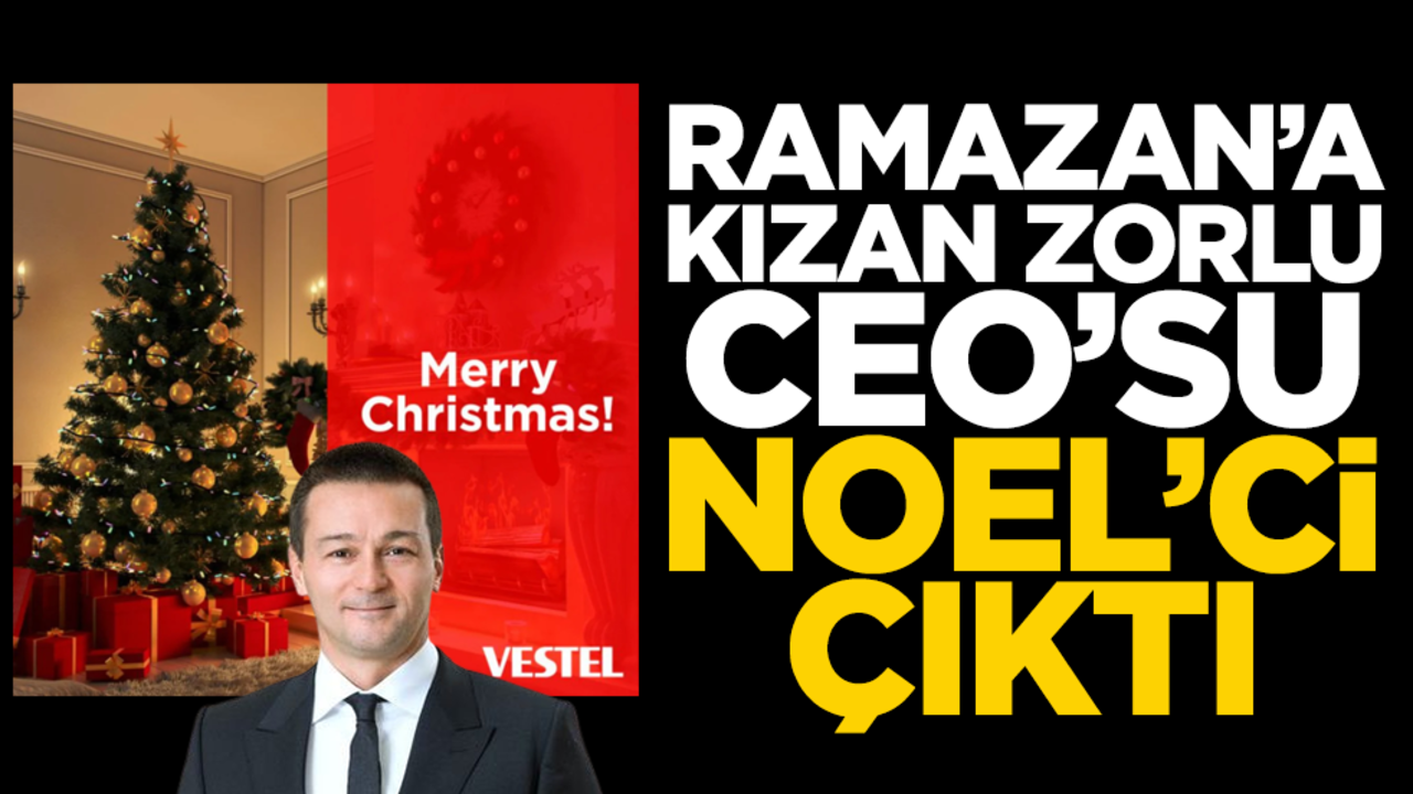 Müslüman'a yok Hristiyan'a var! Ramazan tebriğine karşı çıkan Zorlu CEO'su Noel ve Cadılar Bayramı'nı kutlamış
