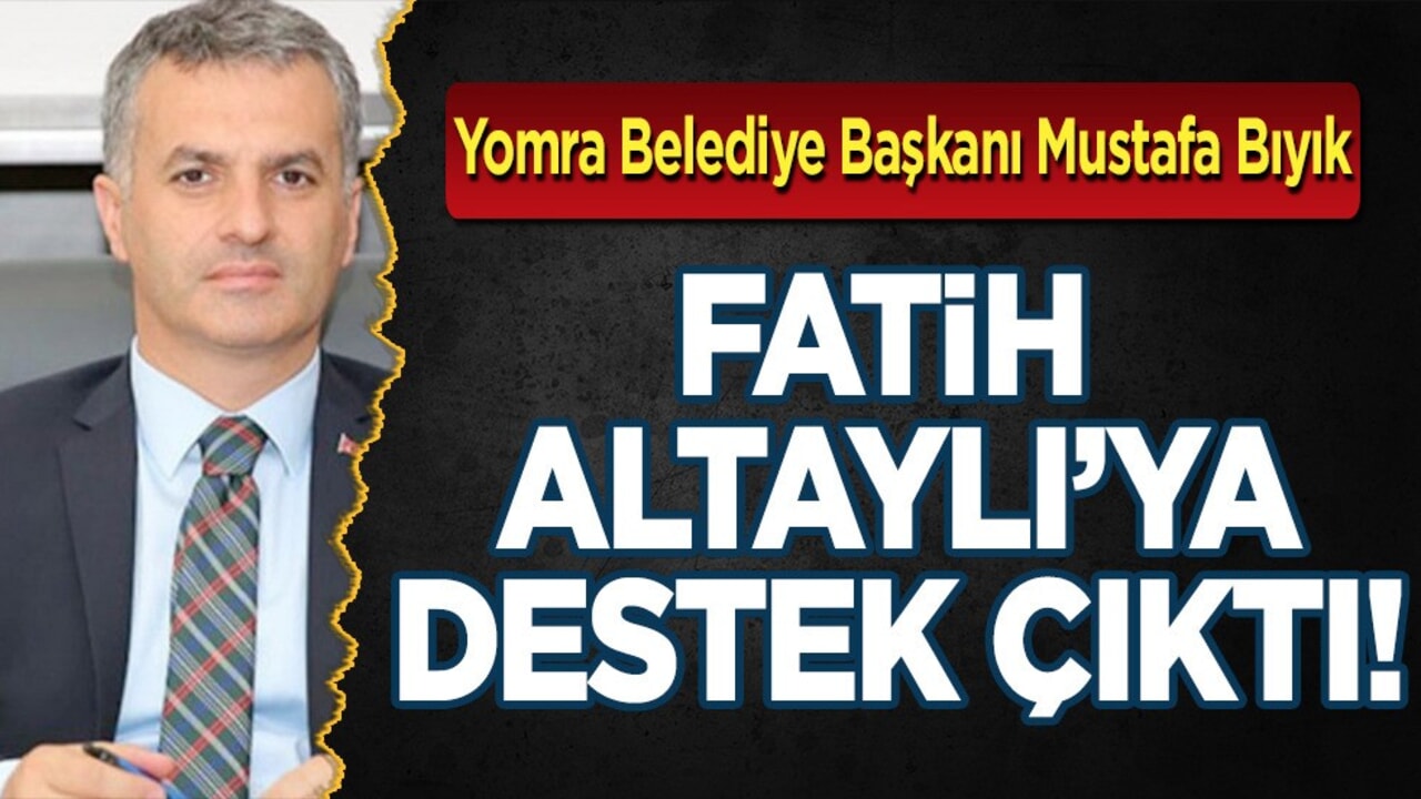 Mustafa Bıyık: Gözaltına alınan küfürbaz Fatih Altaylı'ya desteğini bakın böyle ilan etti!