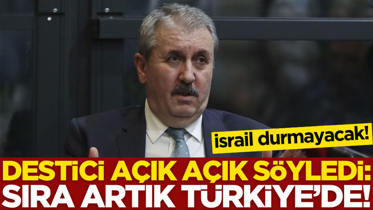  Mustafa Destici, açık açık söyledi: Sıra Türkiye’de!