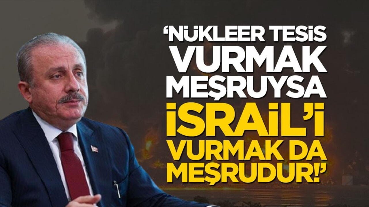 Mustafa Şentop'tan ABD'nin haydutluğuna bomba yorum: Bu meşru ise İsrail'e saldırmak da meşrudur