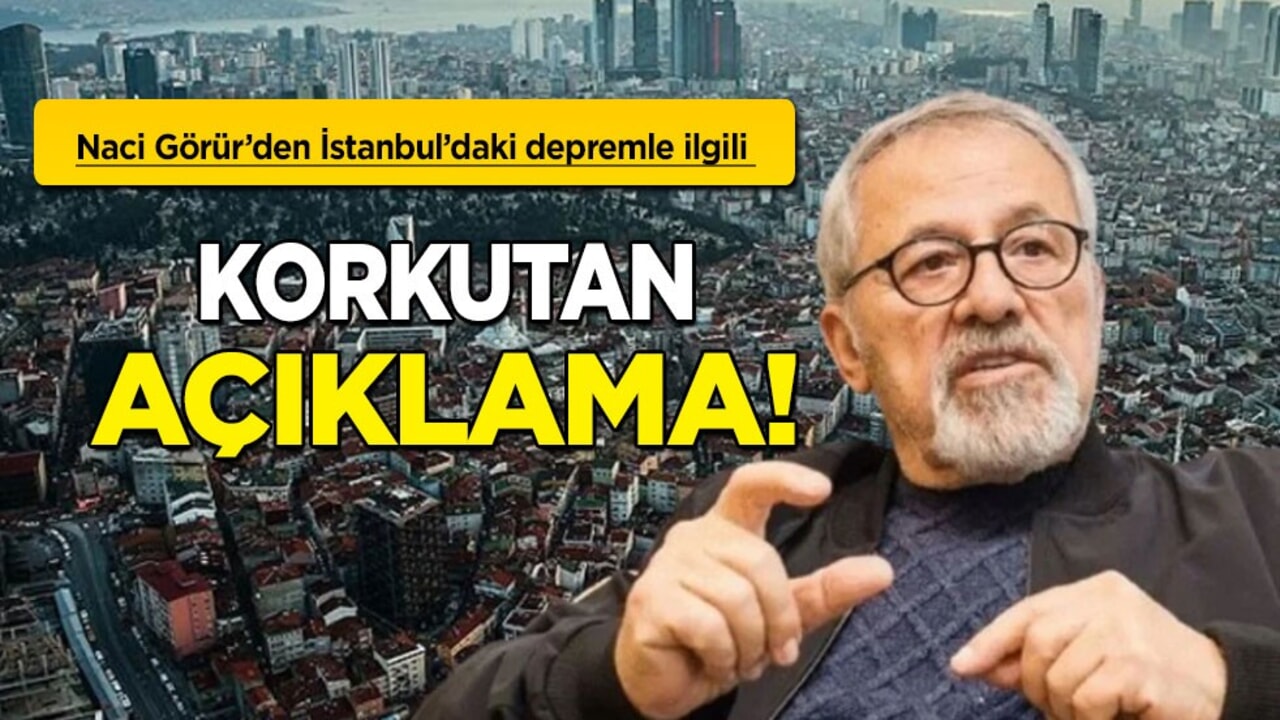 Naci Görür, İstanbul depremi ile ilgili uyarı geçti: Bitti, geçti denecek deprem değil
