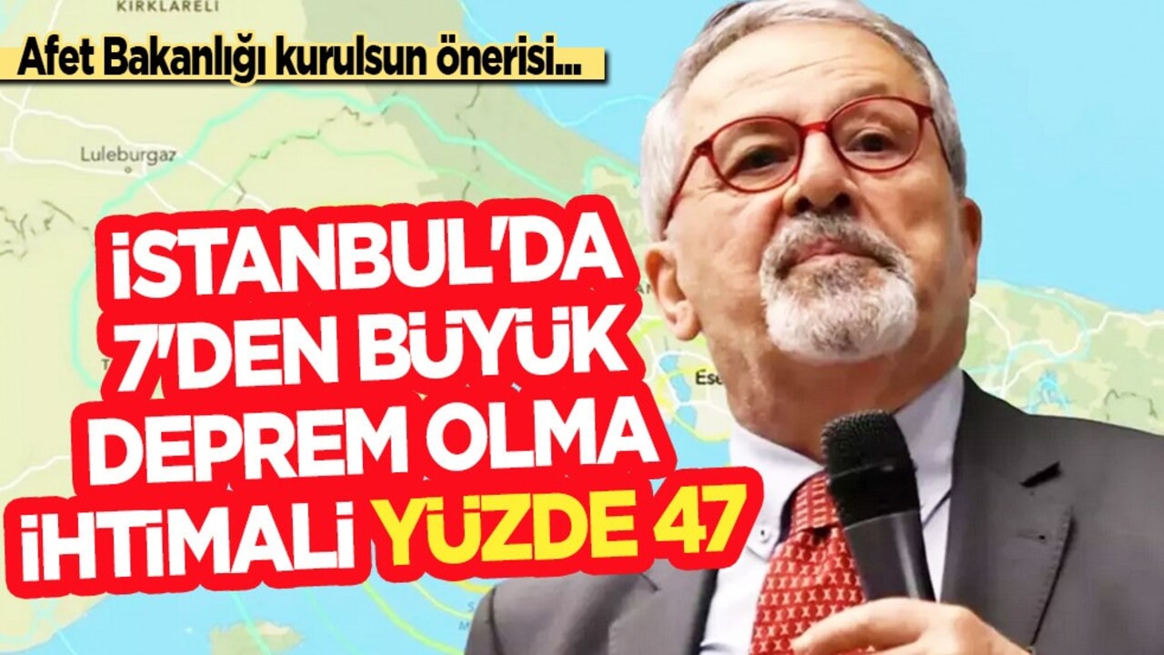 Naci Görür: İstanbul'da 7'den büyük deprem olma ihtimali yüzde 47: Yazı mı tura mı?