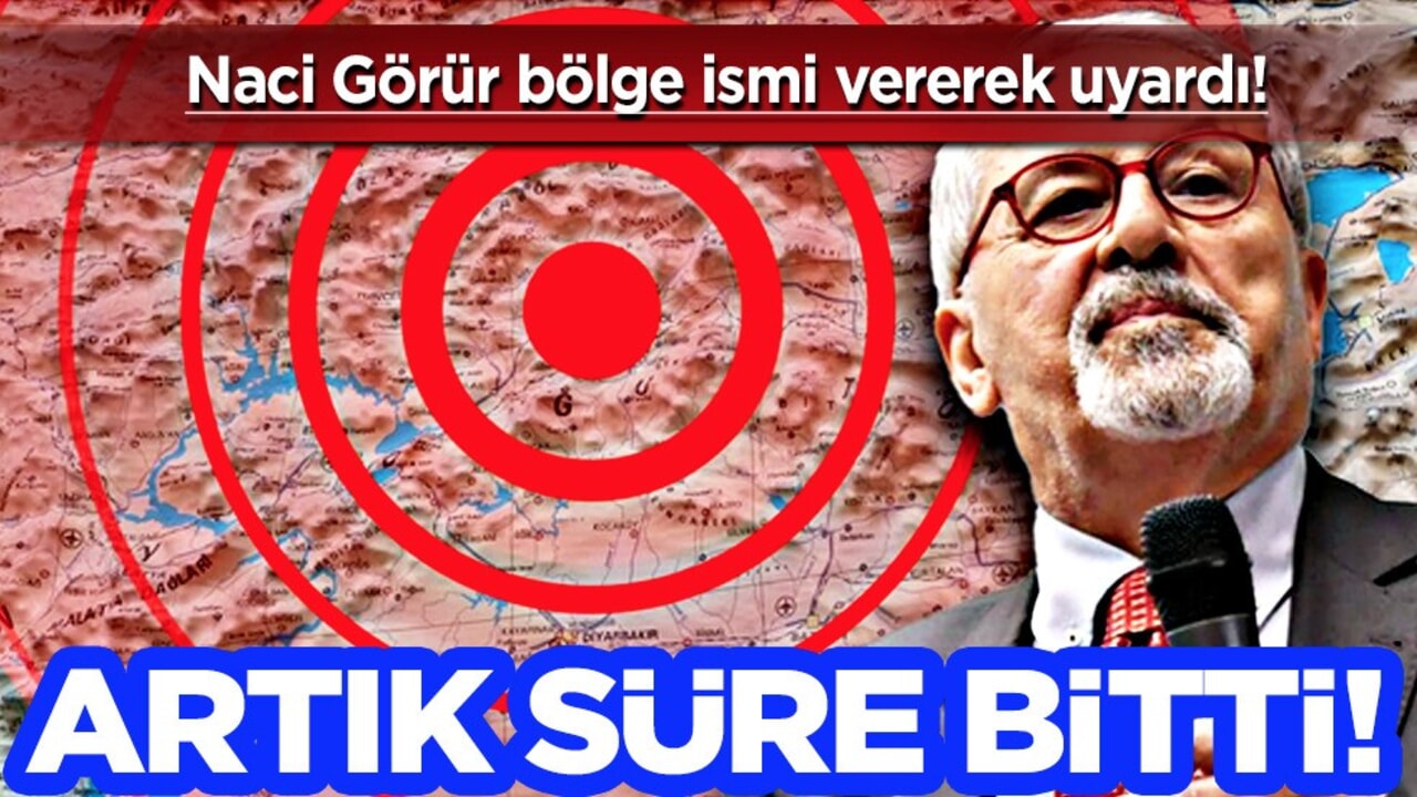 Naci Görür o fay hattı için uyardı! Ünlü Jeolog bölge bölge bildirdi: Ciddi edişe ediyoruz