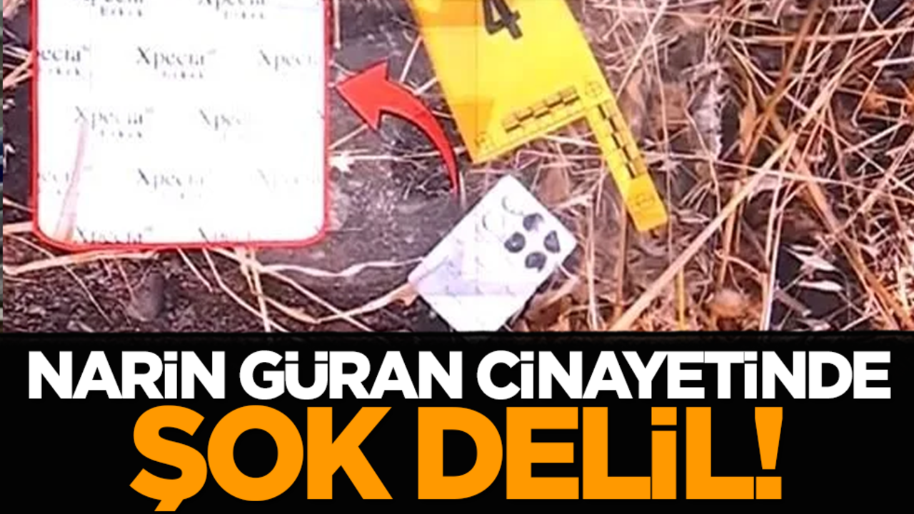 Narin Güran cinayetinde şok delil!