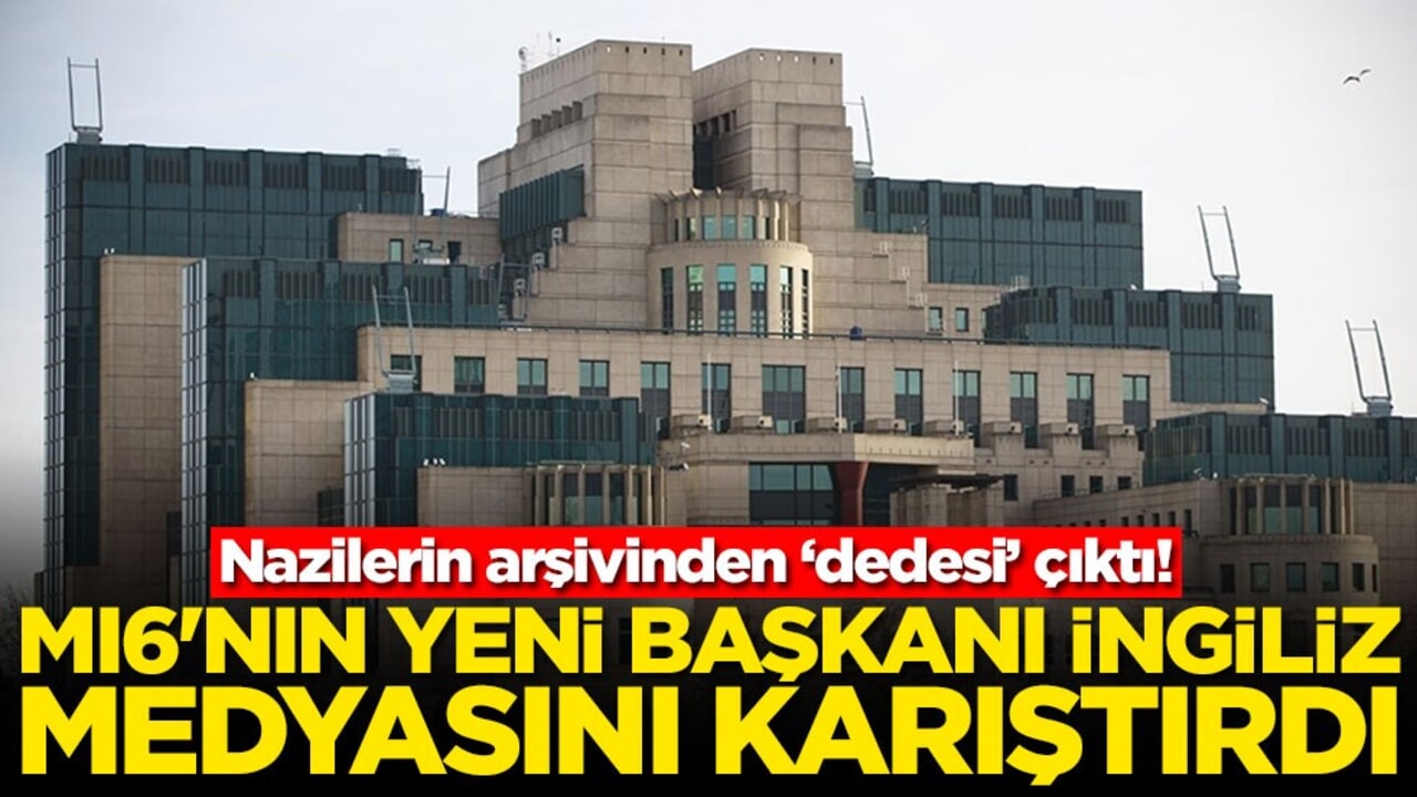 Nazilerin arşivinden ‘dedesi’ çıktı! MI6'nın yeni başkanı İngiliz medyasını karıştırdı