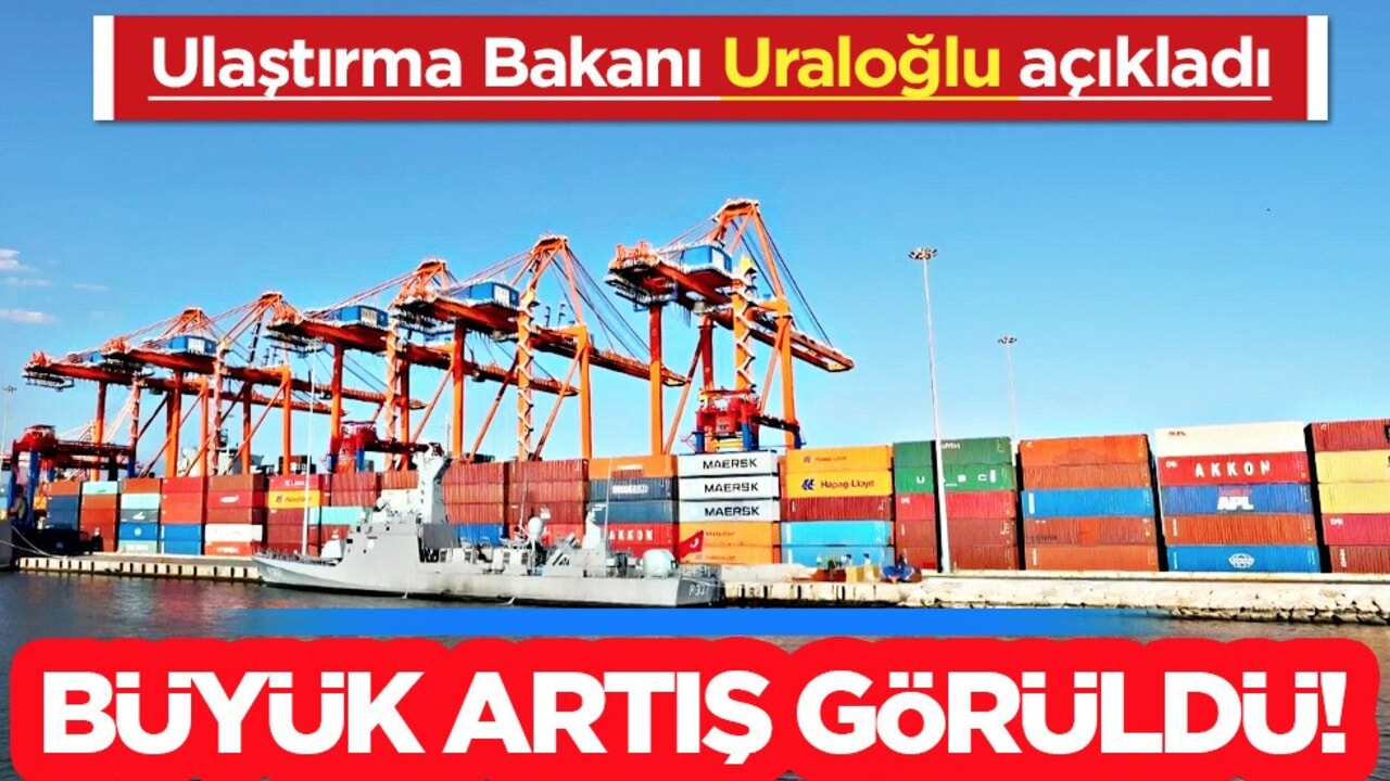 Ne Mısır Ne ABD en fazla artış Rusya'dan: Limanlarda 531,7 milyon ton yük elleçlendi