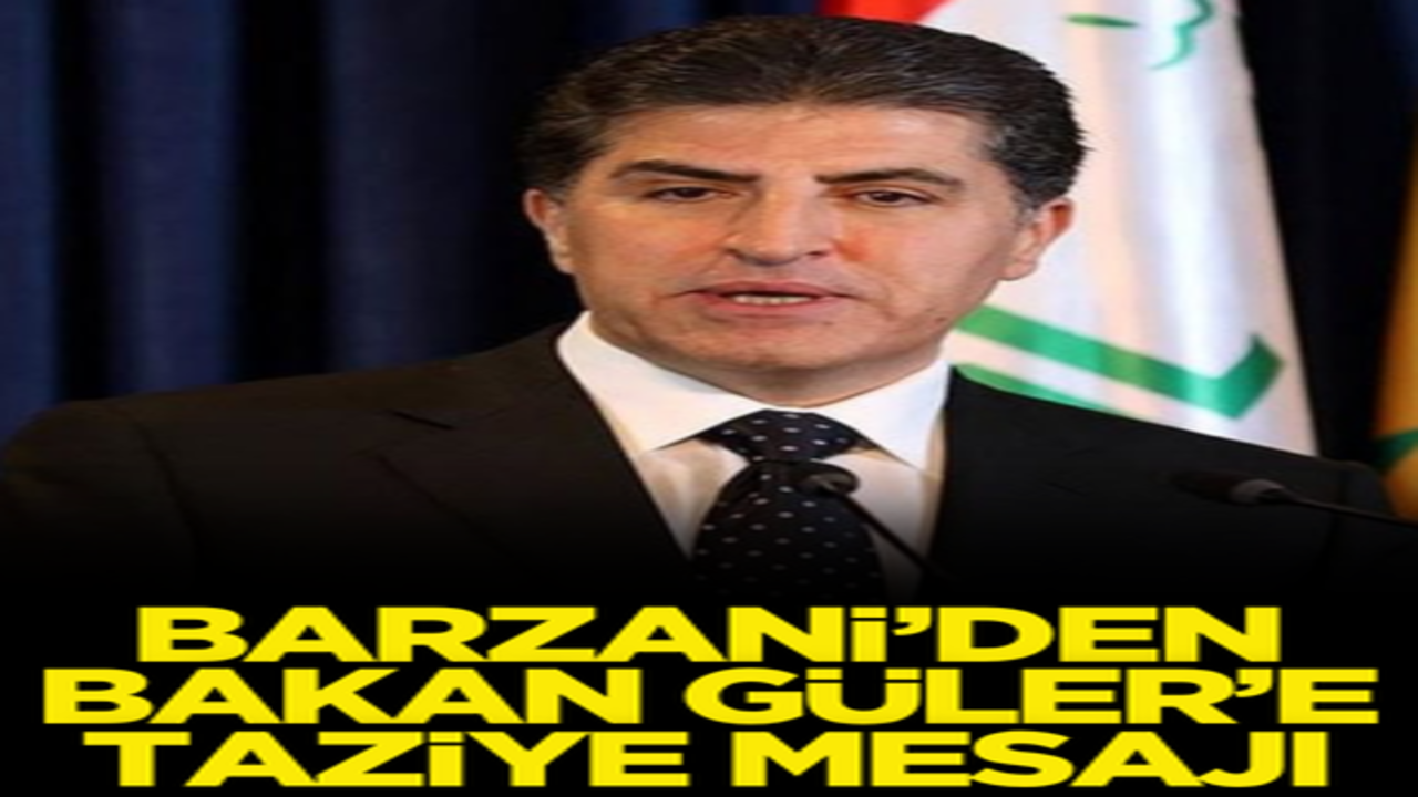 Neçirvan Barzani’den şehit askerler için MSB’ye taziye mesajı