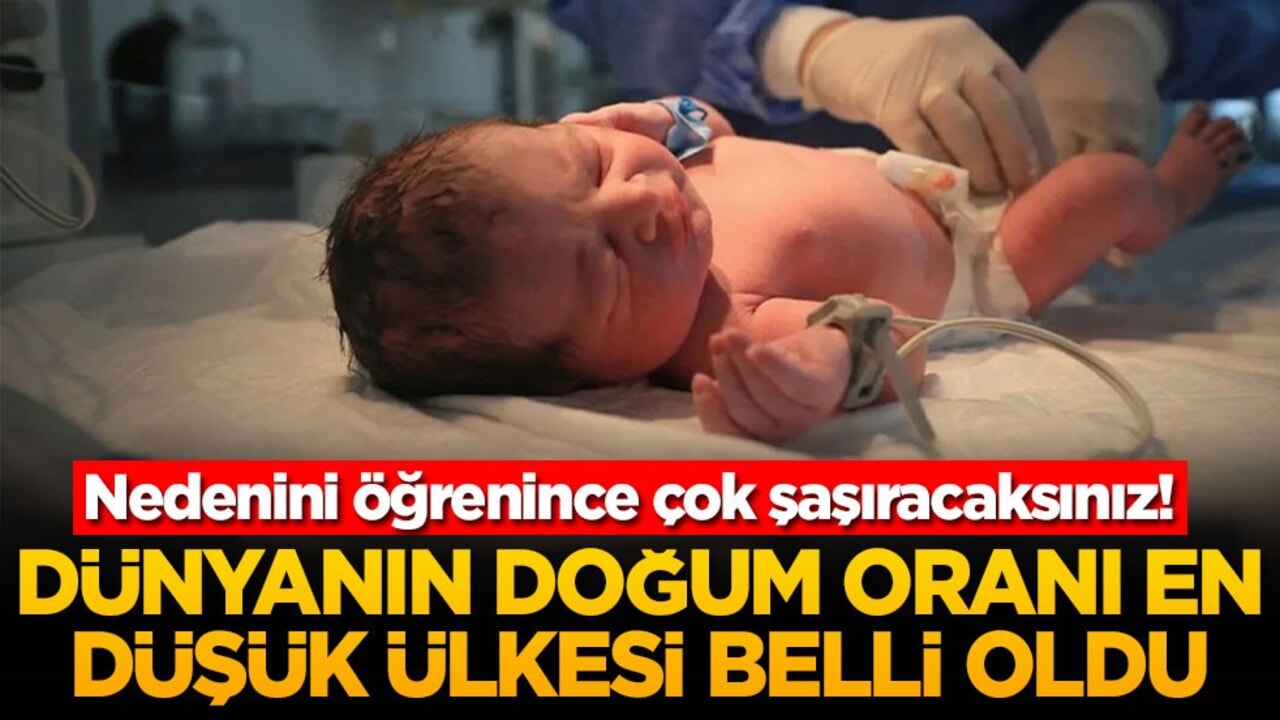 Nedenini öğrenince çok şaşıracaksınız! Dünyanın doğum oranı en düşük ülkesi belli oldu