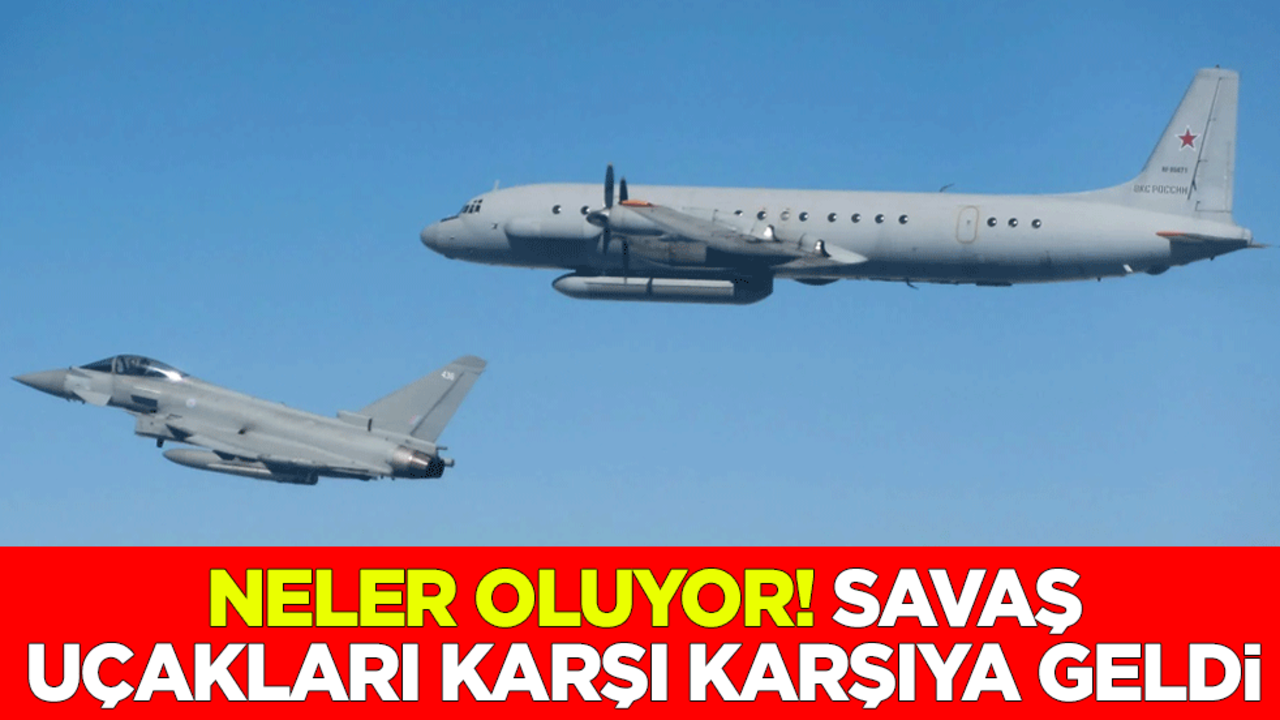 Neler oluyor! ABD ve Rus savaş uçakları karşı karşıya geldi