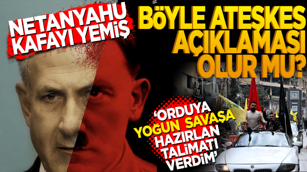 Netanyahu kafayı yemiş!