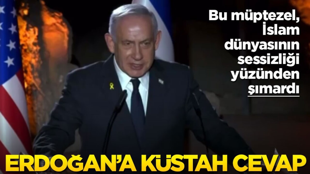 Netanyahu müptezelinden küstah açıklama! Başkan Erdoğan'a hadsizce cevap verdi