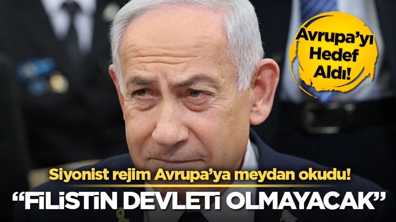 Netanyahu’dan küstah çıkış: "Filistin Devleti olmayacak"