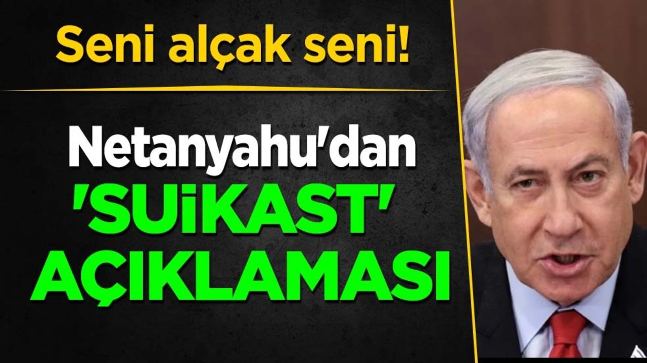 Netanyahu'dan savaş uçağı ile 'suikast' açıklaması! Evinde saldırı: operasyonda İran ajanları acı bir hata yaptı!