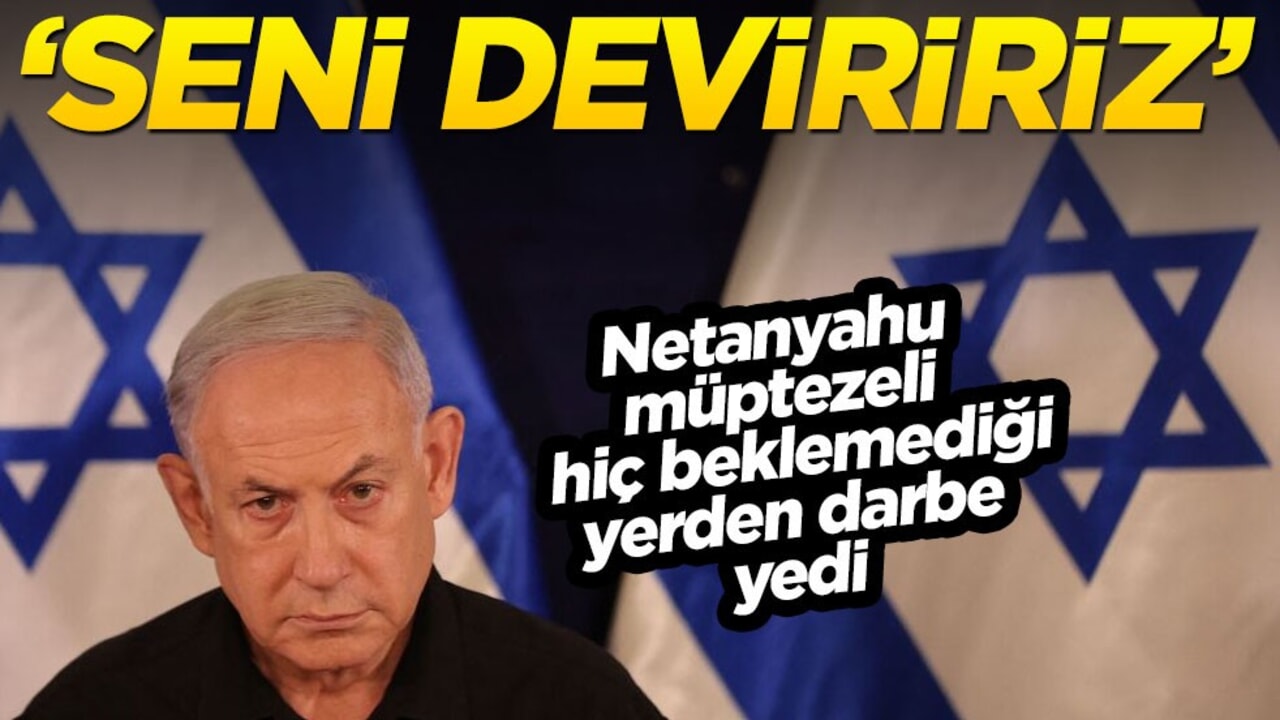 Netanyahu’ya hiç beklemediği yerden darbe! "Seni deviririz"
