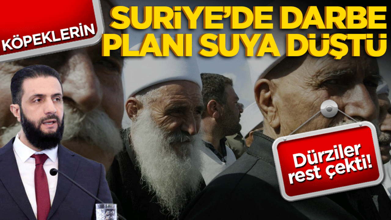 Netanyahu'ya Suriye'den sert yanıt! Dürzi silahlı grup rest çekti