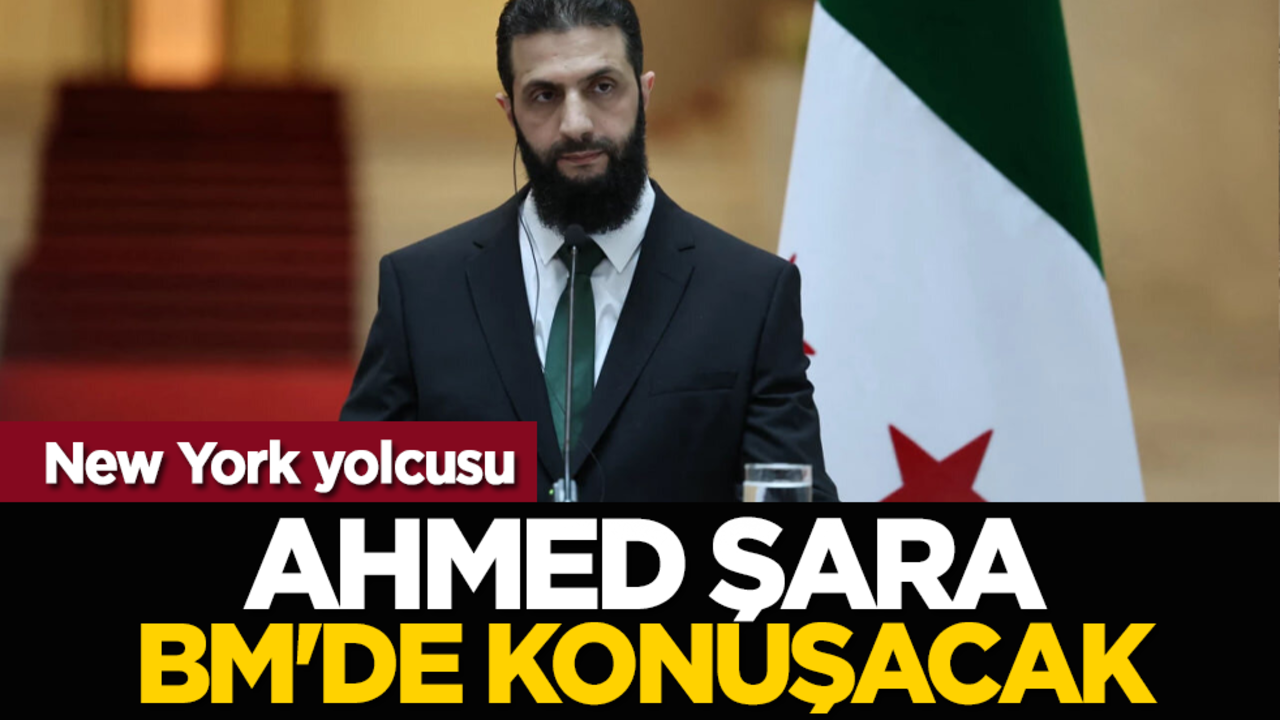 New York yolcusu: Ahmed Şara, BM'de konuşacak
