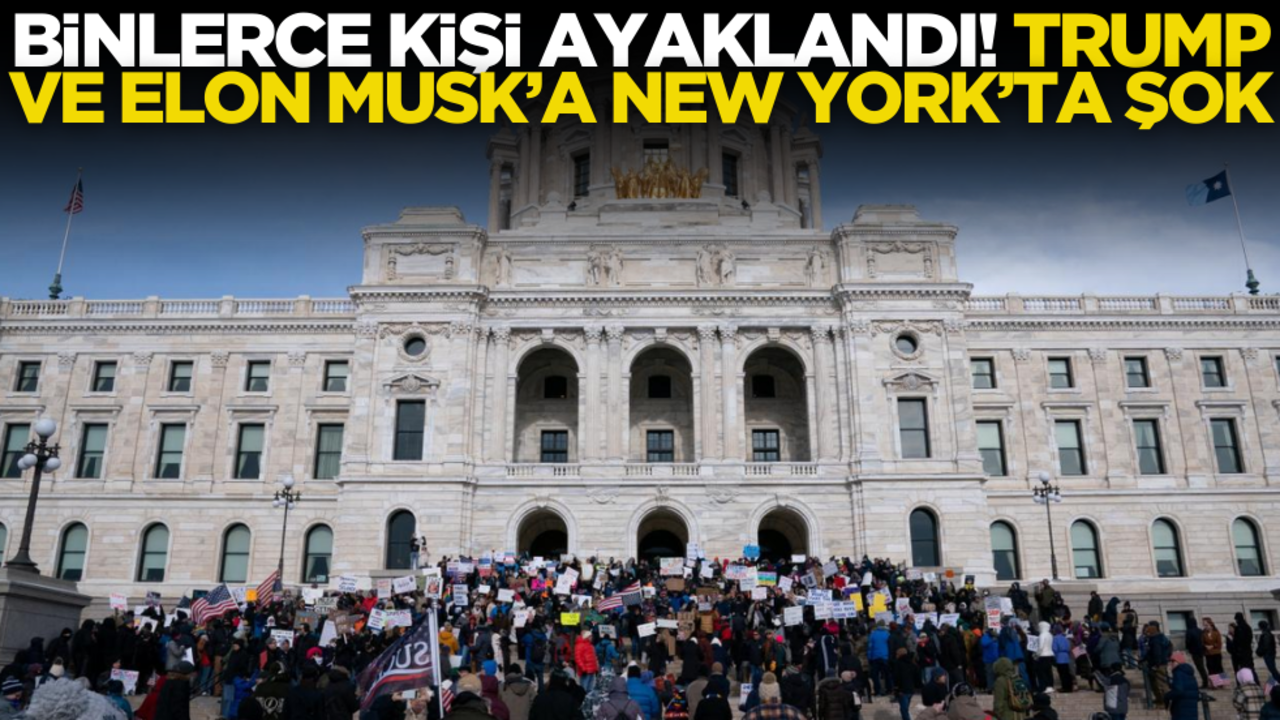 New York’ta Trump ve Elon Musk’a şok