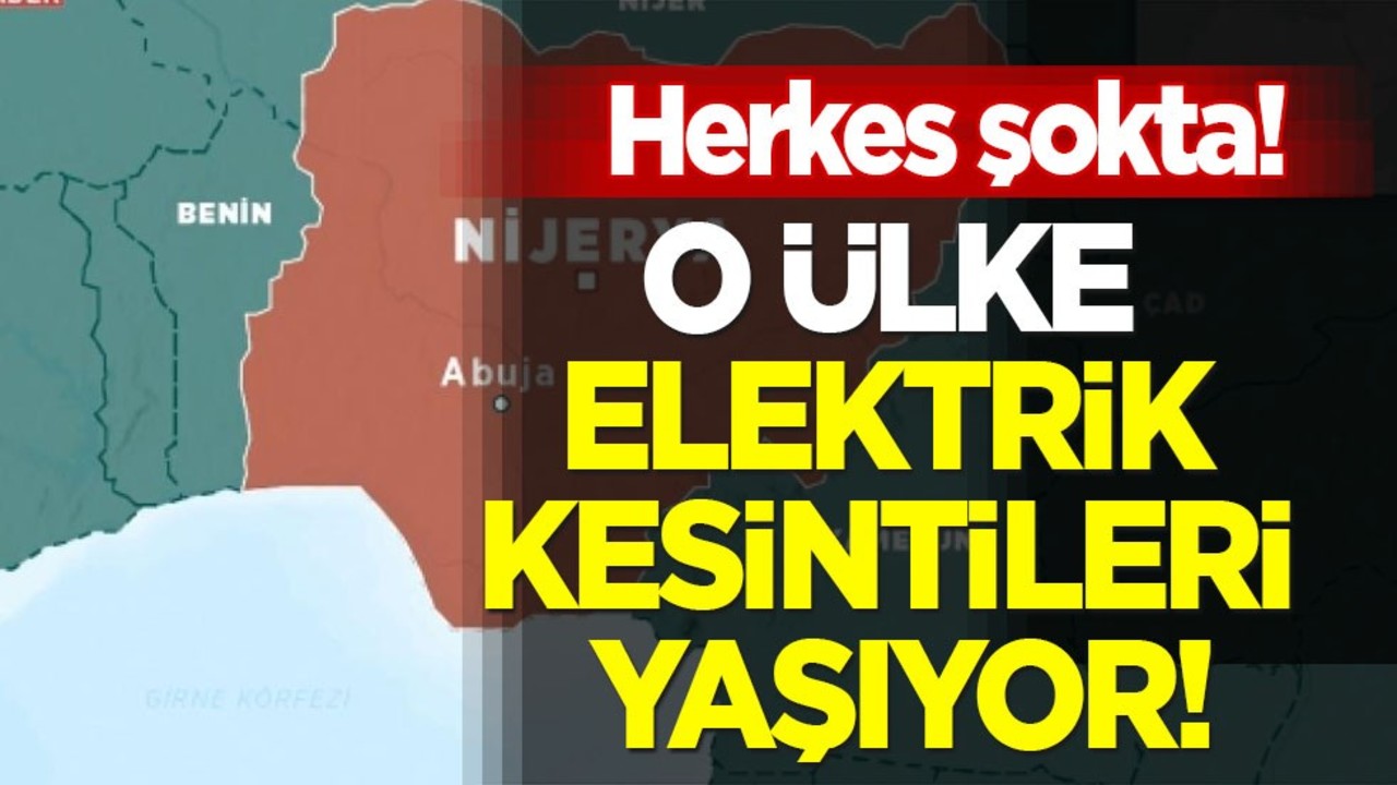 Nijerya'da bir anda elektrik kesildi: Şaşırtan şebeke arızası tehdidi büyüyor! Bundan sonrası ne bekliyor?