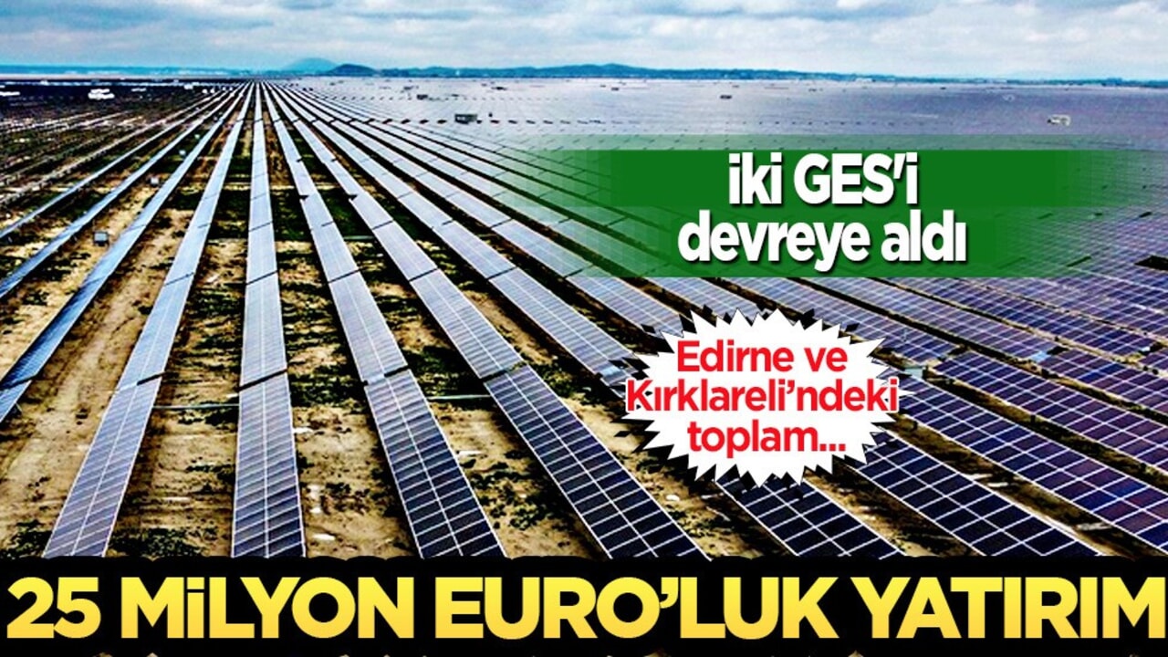 O ilimizde 26 megavatlık 2 GES devreye alındı: Milyonlarca lira! Enerji santralleri
