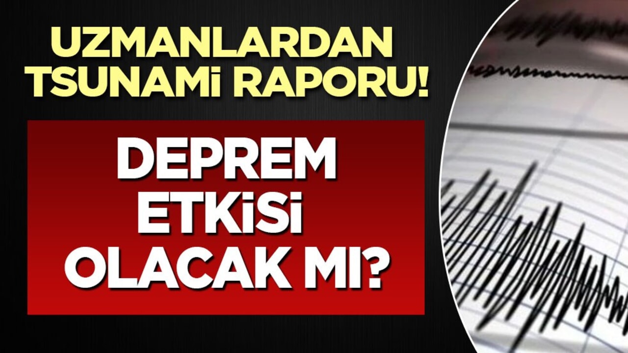 O isme sordular! İzmir için tsunami raporu: Yıkıcı bir etkisi olmayacak! Deprem uyarısı