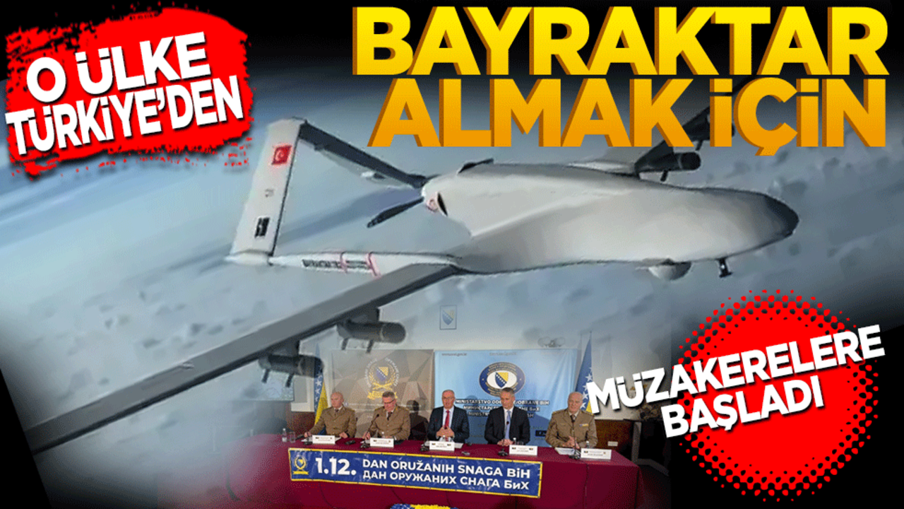 O ülke Türkiye'den Bayraktar TB2 alımı için müzakerelere başladı