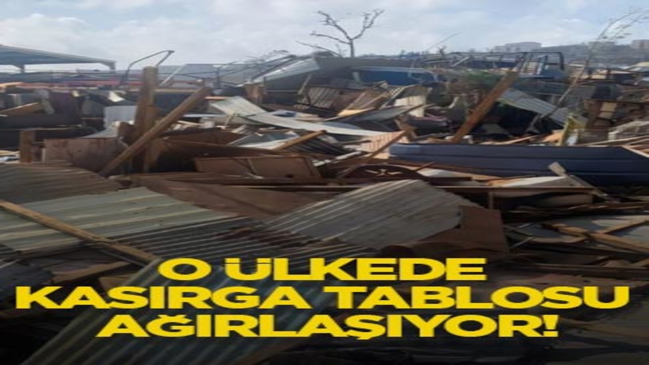 O ülkede kasırga tablosu ağırlaşıyor!