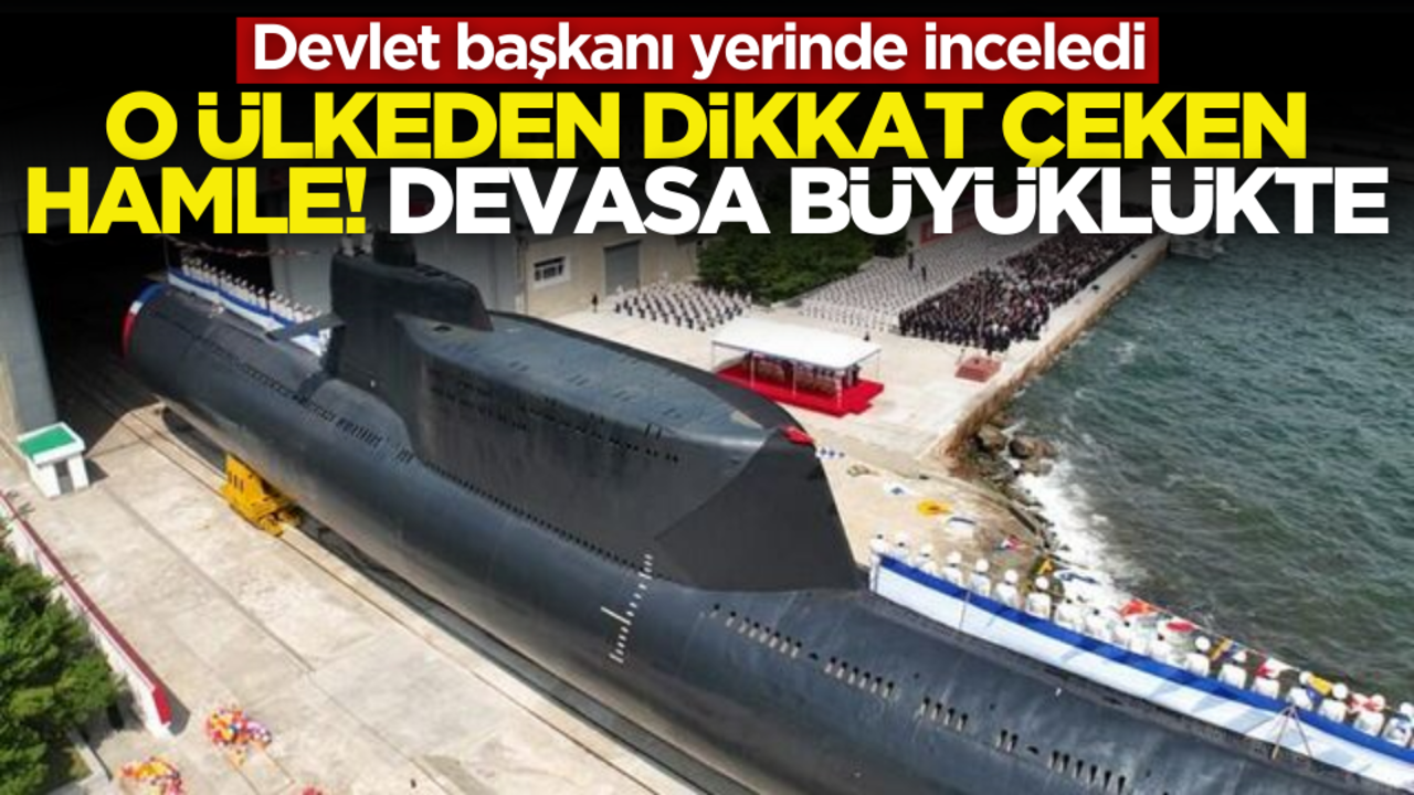 O ülkeden dikkat çeken hamle! Devlet başkanı yerinde inceledi