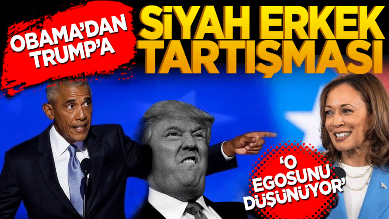 Obama'dan Trump'a siyah erkek tartışması