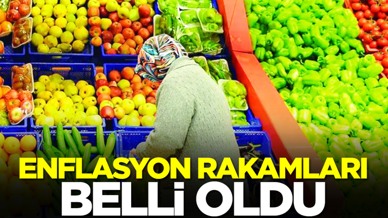 Ocak ayı enflasyon rakamları açıklandı!