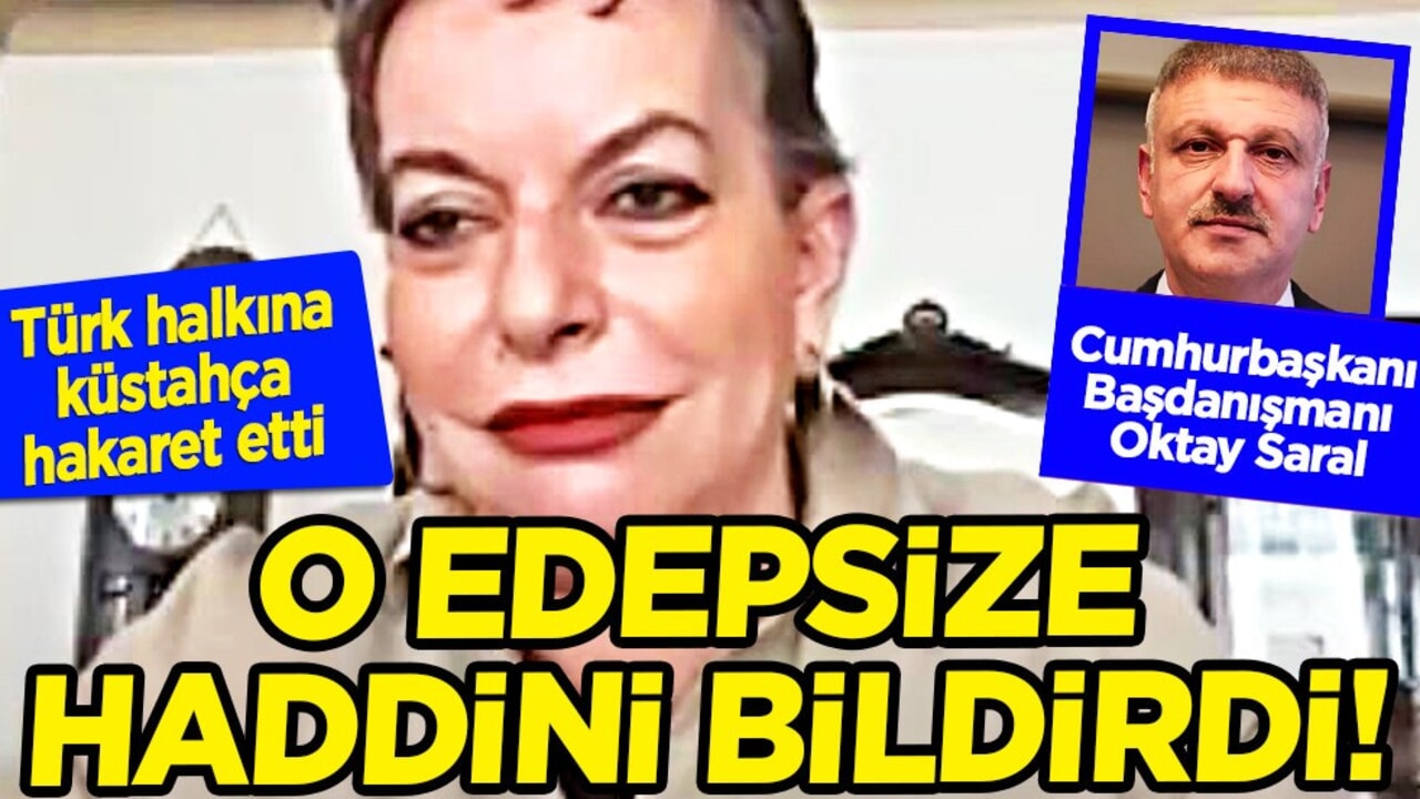 Oktay Saral, Cumhuriyet yazarının skandal sözlerine sosyal medyadan flaş cevap verdi!